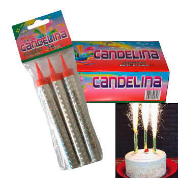 Candelina Argento AF12 (4pz)