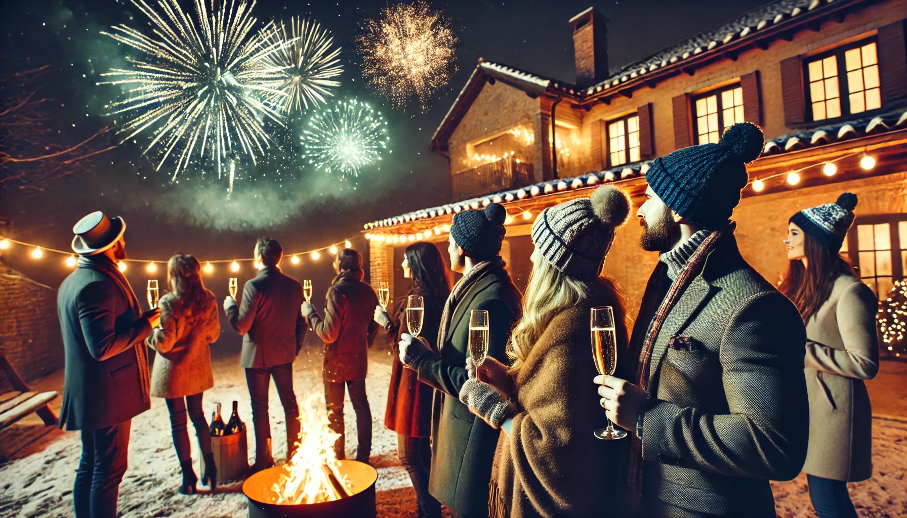 Fuochi d’artificio per matrimonio